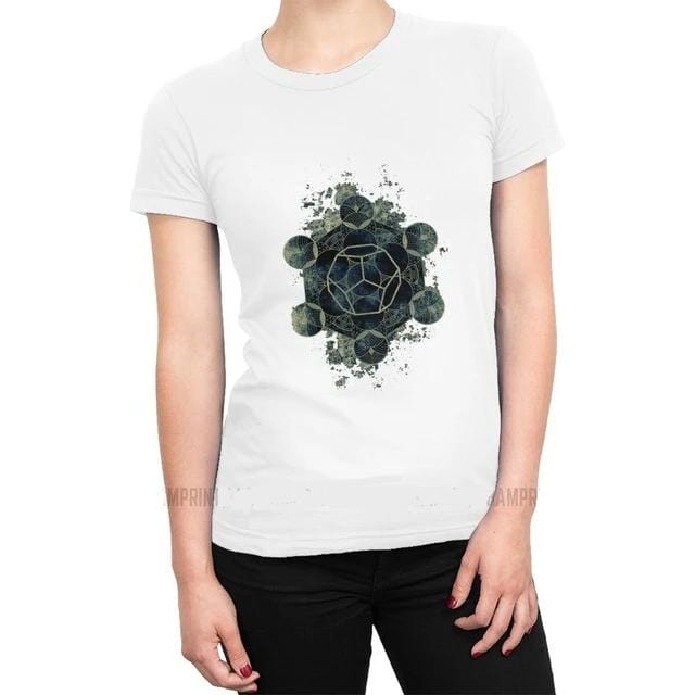 Dodecahedron Printed Short-Sleeve T-Shirt